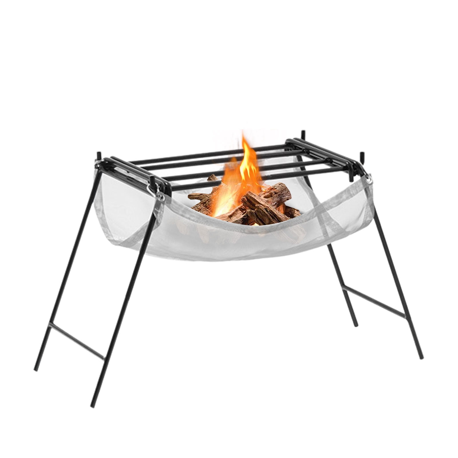 Younar Folding Campfire Grill Solid and Durable Heavy Duty Folding
