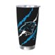 thumbnail image 1 of Taza térmica duradera de acero inoxidable 304 con tapa y pajita con temática del equipo de fútbol Panthers Taza térmica de acero inoxidable de 20 oz Taza para automóvil Adecuada para bebidas frías y, 1 of 8