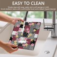 thumbnail image 4 of Placemat, Pioneer Flower Floral Print Pattern Place Mats Table Mat Set Of 2, PVC Washable Placemats for Party Kitchen Dining Decoration, 18x12 Inch, Fade Resistant, 4 of 6