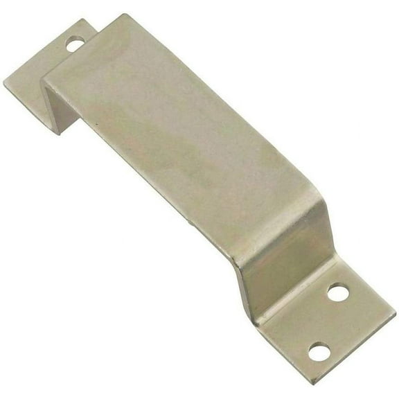 National Hardware N100-743 12 Pack 6.4in. x 1.5in. Closed Bar Holder, Zinc Plated