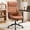 Brown, variant on COOLHUT Office Chair, PU Leather Executive Desk Chair with Reclining Function, Hight Back Computer Chair with Padded Armrests and Lumbar Support, Brown