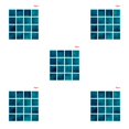 thumbnail image 3 of Matsuzay 30 pegatinas para azulejos de cocina, pegatina de mosaico para baño, decoración de pared autoadhesiva para el hogar Type5 NO5, 3 of 6