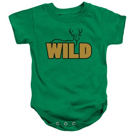 

Trevco ATA2564-SS-3 Buck Wild-Infant Snapsuit Kelly Green - Large - 18 Month