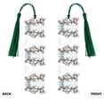 thumbnail image 2 of Kdxio Running White Horses Print Metal Tassel Bookmarks,Perfect Gift for Art Lovers and Bookworms Metal Bookmarks for Women, 2 of 8