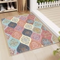 thumbnail image 4 of Bleum Cade Boho Floral Area Rugs 2x3 Entryway Rug,Non Slip Washable Door Mat Outdoor Indoor Welcome Mat for Entrance, 4 of 6
