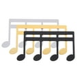 thumbnail image 1 of 3pcs Metal Music Note Clamps Music Book Mark and Page Holders Metal Crafts, 1 of 8
