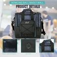 thumbnail image 5 of WOLT | Single Bowling Ball Tote Bag--Bowling sports Equipment Bag for Unisex Waterproof Polyester Healthyblue, 5 of 7