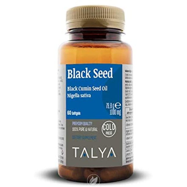 Talya Black Seed Oil 1000 Mg 60Sg