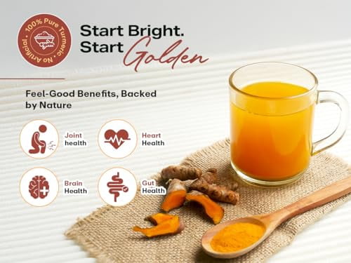 Go-Yogik Lakadong Turmeric Powder-1pound Certified Organic (NPOP–India) High Curcumin 7-9% -Lab Tested Superfood Traditionally grown in Himalayas hills, Direct from India.