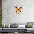 thumbnail image 5 of Butterfly Wall Art Positive Affirmations Wall Decor Today I Choose Pictures Canvas Prints Artwork Painting Modern Home Decorations For Bathroom Girls Bedroom Living Room Framed 12"x16", 5 of 6