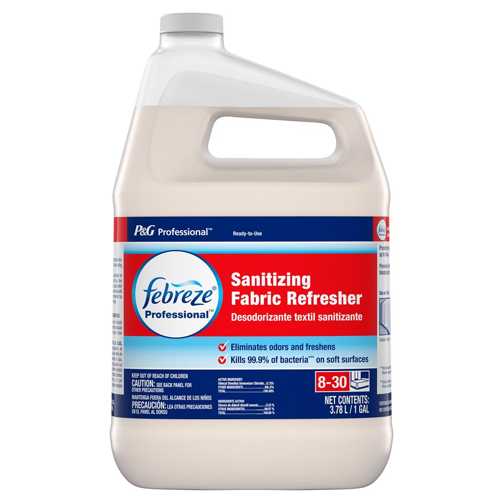 Febreze Professional Sanitizing Fabric Refresher Refill 1 Gallon