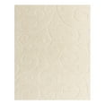 thumbnail image 3 of Unique Loom Floral Shag Collection Area Rug - Carved (8' x 10' Rectangle Ivory), 3 of 7