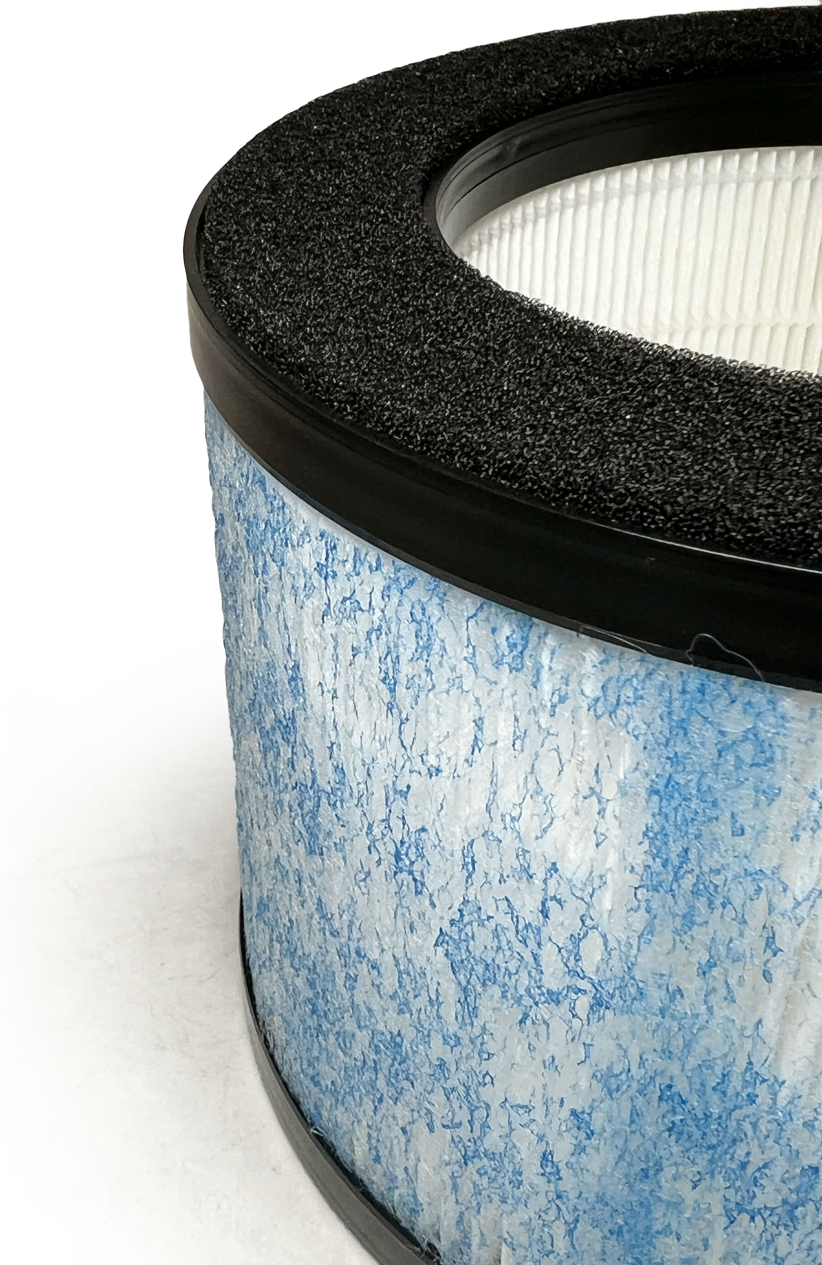 Nispira True HEPA Filter Replacement Compatible with Ibuki Air Purifier C102 MA-01CW, MA-18, Okaysou AirMic4S. 2 Packs