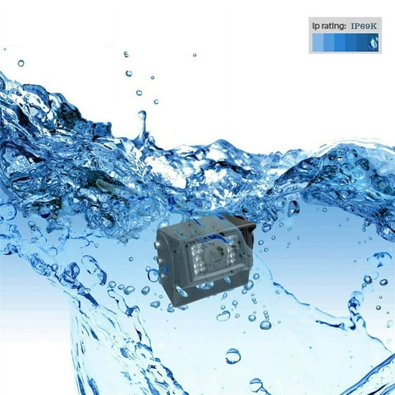 Acaige Heavy Duty 480P Hd Reversing Truck Camera With Night Vision Universal Mount Backup Cameras For Trucks Rvs,Trailers,Vans