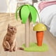 thumbnail image 3 of Durable Cat scratching Scratcher Juguete Interactivo Desmontable Sisal W / Ball Cats Escalada para Ejercicio Suministros Seta pequeña Colco Poste rascador para gatos, 3 of 8