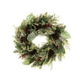 thumbnail image 2 of Village Lighting 24 in. Pre-Lit LED Wreath - Winter Frost, 2 of 8