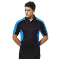 thumbnail image 2 of Gamegear® Cooltex - Polo de deporte de manga corta transpirable Modelo Active Hombre Caballero - Verano/Ejercicio (Azul marino/ Azul claro), 2 of 2