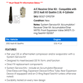 thumbnail image 2 of A/C Receiver Drier Kit - Compatible with 2012 Audi A5 Quattro 2.0L 4-Cylinder, 2 of 2