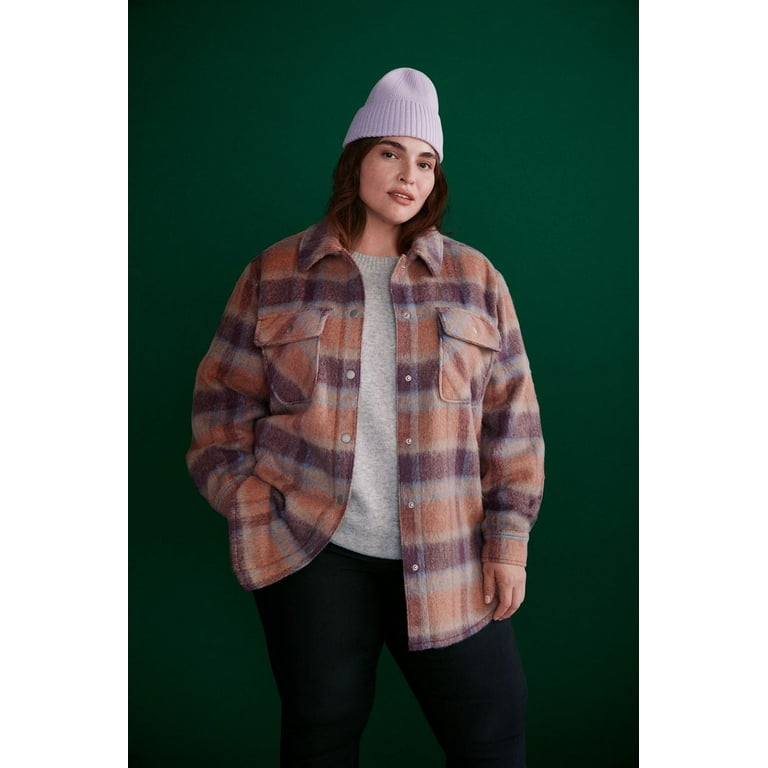 Elegant winter plaid wool coat with belt waist 4708 Elegant winter plaid wool coat with belt waist 4708