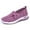 Purple, variant on Women Casual Shoes Foam Sole Hollow Out Slip On Walking Shoes Arch Support Lightweight Comfortable Daily Footwear ,Us Size:9