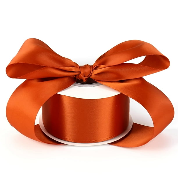 Cinta decorativa Dindosal Terracotta de 2 pulgadas de grosor, satinada, 23 m