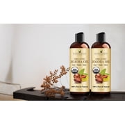 Handcraft Blends USDA Organic Jojoba Oil for Body, Skin & Hair, 8 oz