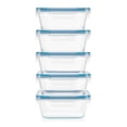 thumbnail image 3 of Snapware Piece - Juego de recipientes de Vidrio para Almacenamiento de Alimentos con Tapas de pl&aacute;stico, 10 Unidades Snapware NA, 3 of 7