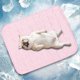thumbnail image 2 of All In Cooling Mat Dog Washable NonSlip Soft Dog Mat for Pets Summer (70 x 100 cm / 27.55 x 39.37 inches, Pink), 2 of 5