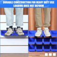 thumbnail image 6 of 24 Pcs Storage Bins Parts Racks, Wall Mounted Tool Storage Bins, Plastic Stackable Garage Storage Bin Organizer for Screws Bolts Nuts Nails Beads Small Hardware Parts Storage Men Gift Tools, 6 of 7