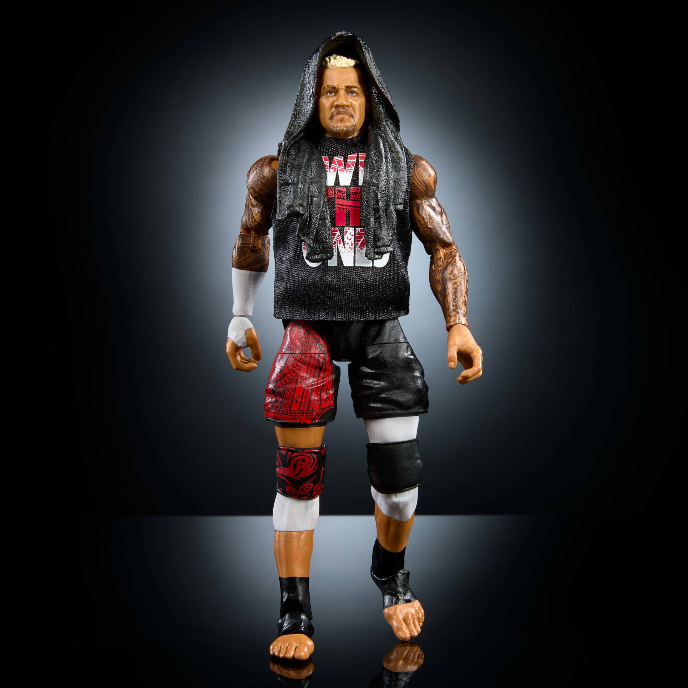 WWE Solo Sikoa Action Figure & Accessories Set, 6-inch Collectible