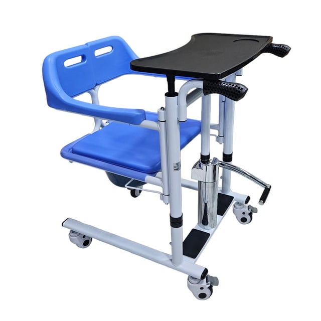 Silla de Ruedas para Adultos Mayores 4 en 1 | Silla de Ruedas, Baño, Grua y WC | Ideal para Movilidad Reducida y Adultos Mayores