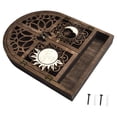 thumbnail image 3 of Application Space Storage Shelf Wood Shelf Wood Spacious Sturdy Versatile Beautiful And Functional Shelf Celestial Aesthetics, 3 of 9