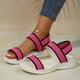 thumbnail image 1 of WILLBEST Sandalias Playa Mujer Fabricante De Zapatos De Mujer Zapatos De Gelatina Transparentes Zapatillas Planas De Mujer Zapatillas De Verano Zapatillas De Playa De Gelatina, 1 of 4
