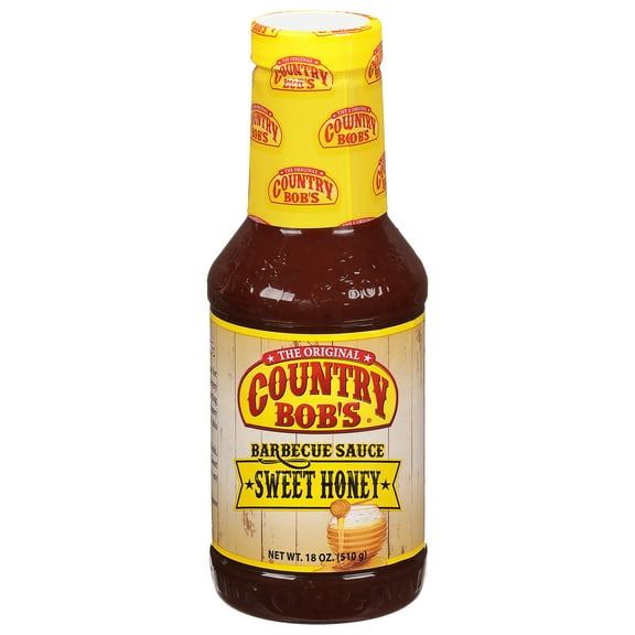 Country Bob's Sauce Barbecue Sweet Honey 18 fl oz (Pack Of 6)