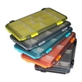 thumbnail image 3 of HLONK Waterproof Tackle Box Fishing Tackle Container Box Fishing Storage Box Fish Lures Organizers Box with Removable Dividers, 3 of 7