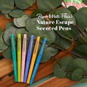 Paper Mate Flair Scented Felt Tip Pens, Assorted Nature Escape Scents and Colors, Medium Point (0.7mm), 16 Count