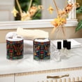 thumbnail image 4 of Yayeee 2 Pack Qtip Holder Bathroom Cotton Swab Canister with Lid Clear Dispenser Set, Abstract Eagle, 4 of 6
