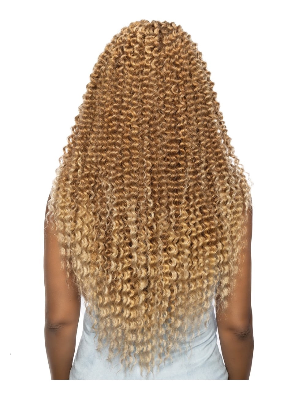 Mane Concept Brown Sugar Human Hair Blend 4" Deep Part HD Clear Lace Wig - BSHC294 BUTTERFLY (1B)