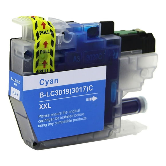 L-ink Cartouche à jet d'encres compatible LC10E Cyan (LC10EC, LC-10E)