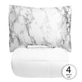 thumbnail image 2 of Sweet Home Collection Bed-In-Bag Marble Print Set, 2 of 3