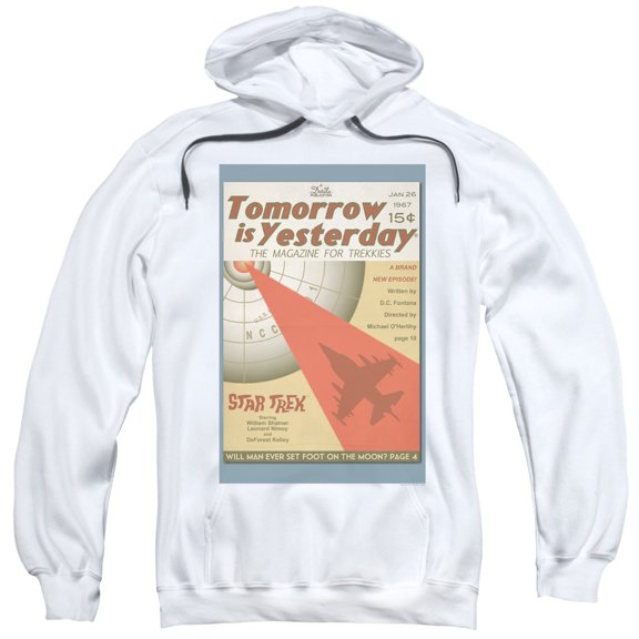 Star Trek Tos Episode 19 Adult Pullover Hoodie Sweatshirt White