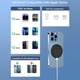 thumbnail image 3 of Soporte De Carga Soporte de Carga Magnético Plegable 15W para iOS 16.0 MacOS Ventura (Negro) Tmvgtek Para estrenar, 3 of 7
