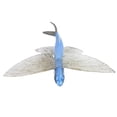 thumbnail image 4 of Figura de pez volador, modelo animal de pez volador de plástico sólido, figura de pez oceánico, diseño aerodinámico, 4 of 9
