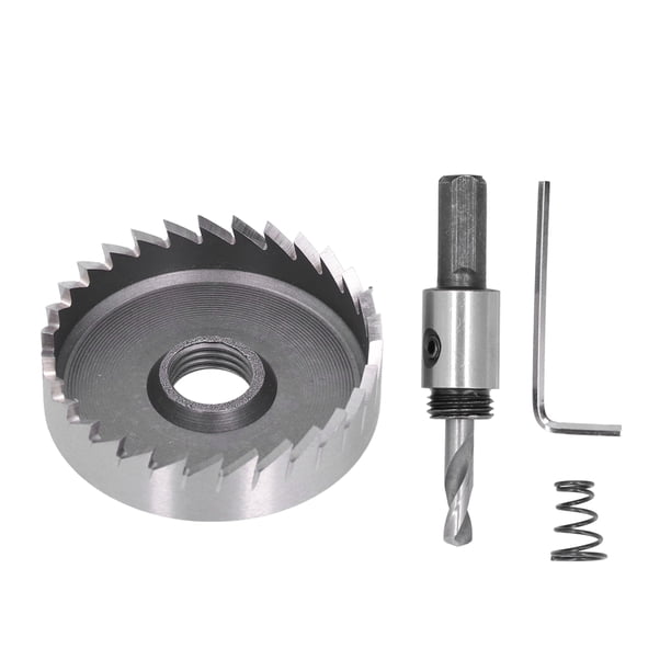 Abridor de sierras de corona, taladro de corona de alta velocidad de 53 mm, herramientas de corte de metal, kit de sierra de corona diseñado para el futuro