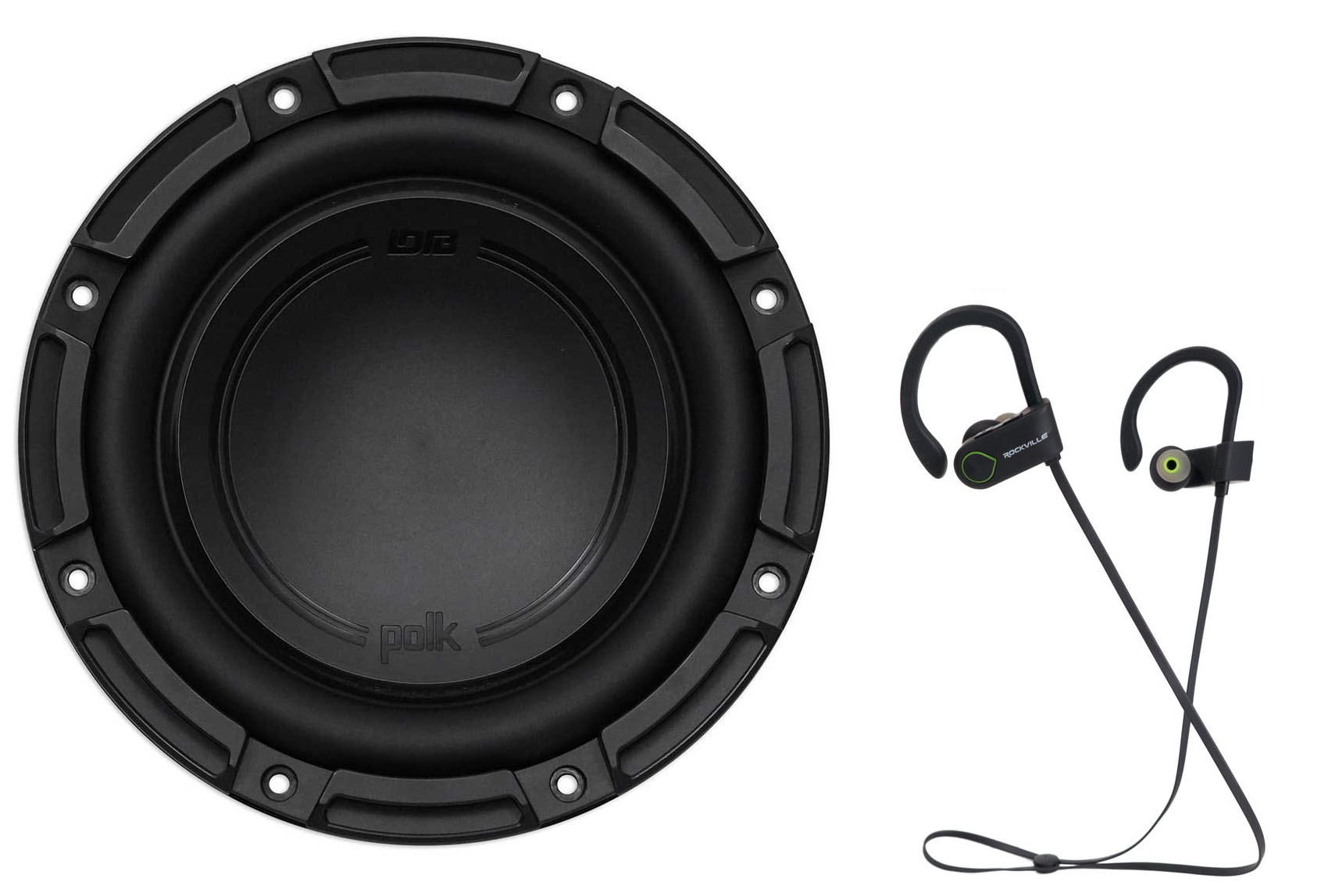 Polk Audio DB842DVC 8” 750 Watt Car/Marine Boat Audio Subwoofer Sub+