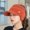 orange, variant on Autumn Winter Casual Outdoor Windproof Empty Top With Earflaps Baseball Cap Ear Protection Hat Warm Hat Knitted Fleece Hat BLACK