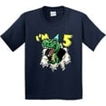 thumbnail image 3 of Inktastic I'm 5 Dinosaur Youth T-Shirt, 3 of 5