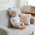 thumbnail image 6 of 12 Inch Soft Sound Doll with Accessories Set,PVC Simulated Lovely Doll,360° Limbs Rotation Design,Nurturing Skill Training Toy,Lightweight Portable Companion,Interactive Festival Birthday Gift, 6 of 6