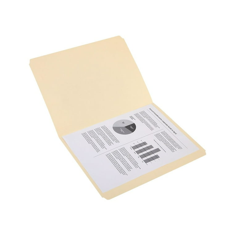 Document Folder Staples Manila File Folders - Letter Size, Single Tab ...