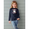 thumbnail image 2 of Spooky Mini Retro Cute Long Sleeve Toddler -Image by Shutterstock,  5 Toddler, 2 of 4